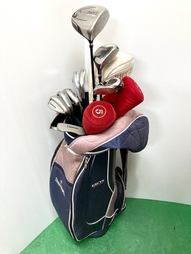 【レディース！】◆PHYZ ドライバー + Caledonia CL-Ⅱ等◆ゴルフクラブセット＋ SPALDING キャディーバッグ＋付属品付