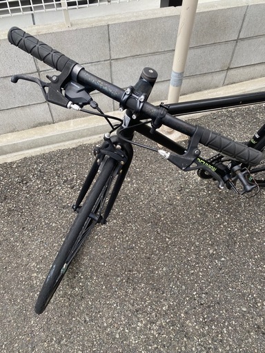アサヒのクロスバイク。レユニオン700c
