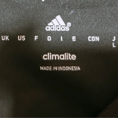 🌈mi512様2026.3.28🌈adidas スポーツウェア　ブラック　L　の画像