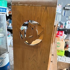 昭和レトロ和風茶棚の画像