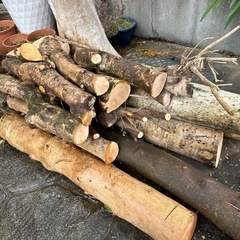 暖炉用薪の画像