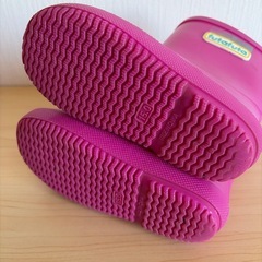 レインシューズ　長靴　女の子　15㎝の画像