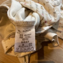 ベビー服の画像