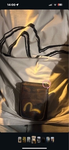 Evis   折りたたみ財布　　