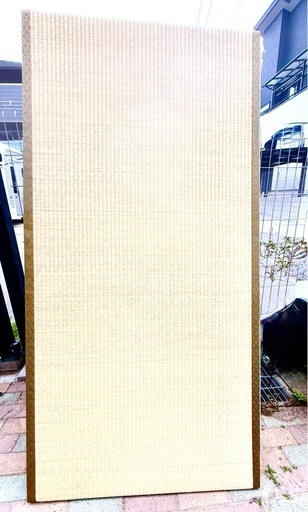 【美品・タタミ6畳分セット】スタイロ畳865×1750（表替え後未使用）上級縁・日焼けなし　6畳セット