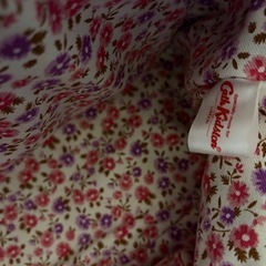 キャスキッドソン　花柄　カゴバックの画像