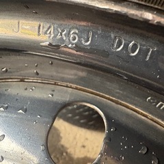 マツダ純正スチールホイールタイヤ付の画像