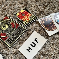 ストリート スケートブランド ステッカーの画像