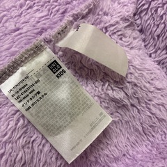UNIQLO 120サイズ　パープル　アウターの画像