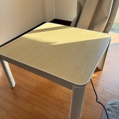 今日17までに取りに来れる方に限定こたつの画像