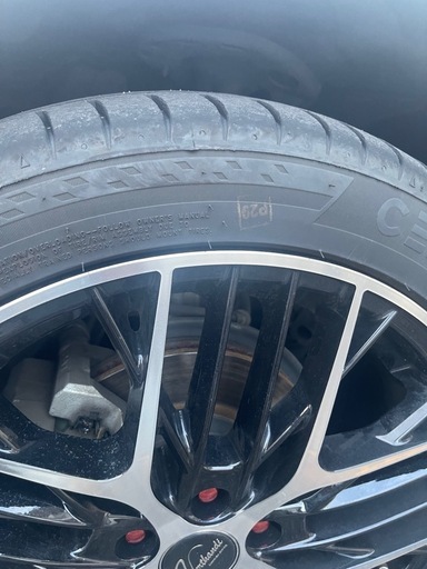 プリウス用 17インチホイール＋タイヤ 4本 215/45R17 2024年製