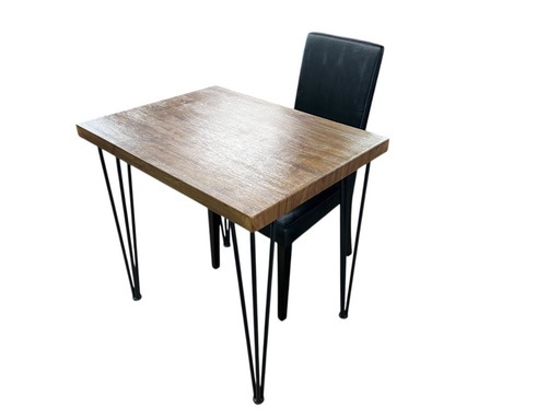 NO.2767 ダイニングテーブルセット 1人用 テーブル チェア 椅子 インテリア 中古