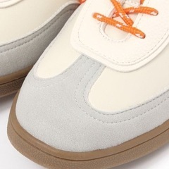 【BAY FLOW】　[抗菌防臭＆撥水加工付き]替え紐付きスニーカー の画像