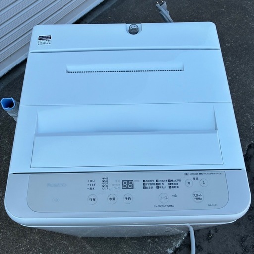 Panasonic パナソニック　NA-F6B2 洗濯機　6.0kg 2024年製