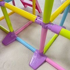 室内用ジャングルジム、滑り台の画像