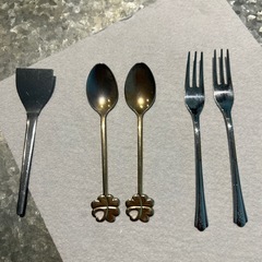 【ほぼ新品】スプーン　フォーク　の画像