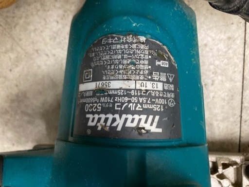 マキタ　125mm 電気マルノコ 5230  リサイクルショップ宮崎屋　佐土原店　26.3.25