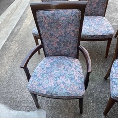 高級家具　カリモク家具　ドマーニ　椅子5点の画像