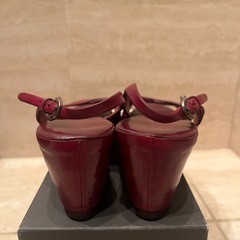 【現金払い可】Roberto del Carlo 本革 ヒール サンダル レザーの画像