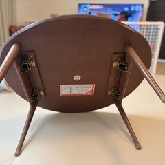 折り畳みローテーブルの画像
