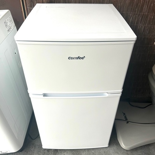 【美品】2022年製 Comfee 90L 2ドア冷凍冷蔵庫
