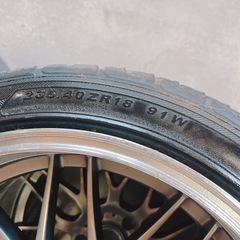 2本　ホイールの画像