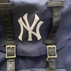 ニューヨーク・ヤンキース リュック ネイビー キャンバスの画像