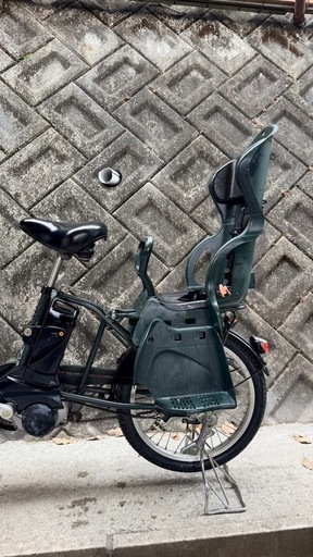 パナソニックミニDX チャイルドシート2台付き電動自転車