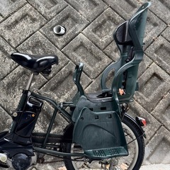 パナソニックミニDX チャイルドシート2台付き電動自転車の画像