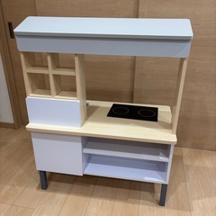 木製おままごとキッチン　　　　の画像