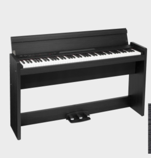 未使用に近い極美品！お値下げ中！コルグ　デジタルピアノ　LP-380 ブラック　
