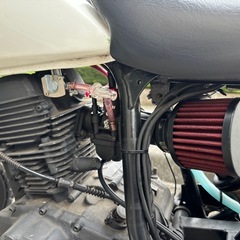 【更新：エンジン始動しました(動画あり)】TW200 レストアベース　の画像