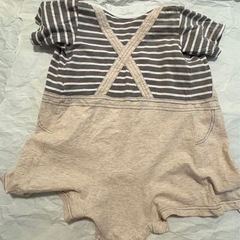 赤ちゃんオーバーオール　ロンパースの画像