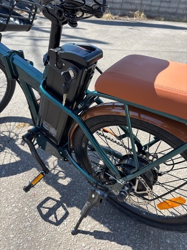 極美品 PEEZ 折りたたみ式 電動アシスト自転車 20LVXD30-II 20インチ バッテリ2個付き シマノ7段変速 5段アシスト