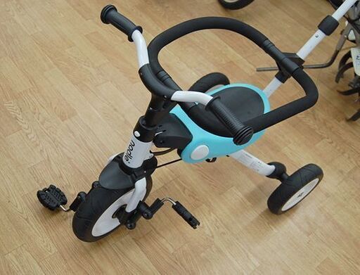 nadle 3輪車 ブルー系 ベビーウォーカー 手押し車 変形可能 説明書付き 5歳まで 三輪車 コントロールバー キッズ ベビー  札幌市 清田区 平岡