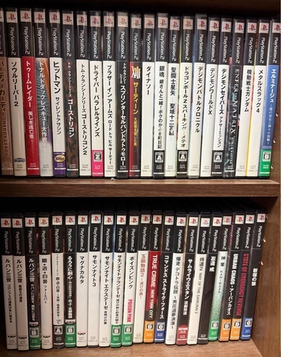 PS2ソフト200本ほど