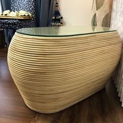 ナチュラルサイドテーブル　お譲りしますの画像