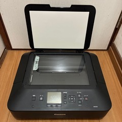 【受渡し済み】純正未開封黒インク付属Canon 複合プリンター　Canon純正未開封インク　黒インク大量におつけしますグレー1本もおまけ　現在、使用中のプリンターですの画像