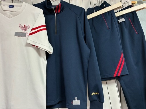 【受渡決定】高校学ラン上下　シャツ4枚　体操服一式 シューズ28.5   中学体操服半袖2短パン2