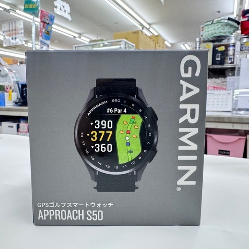 ☆ドリーム荒牧店☆GARMIN ガーミン  ゴルフスマートウォッチ APPROACH S50 未使用品