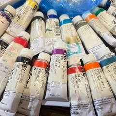 決まりました　絵の具　一式の画像