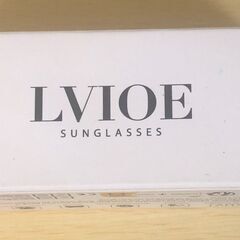 LVIOE 偏光スクエアサングラス レディース ミラートレンディオーバーサイズの画像