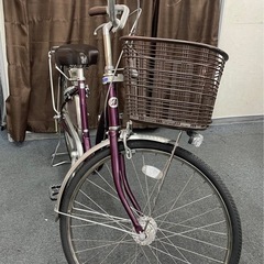 No.72ブリヂストン 軽快車24インチ オートライトの画像