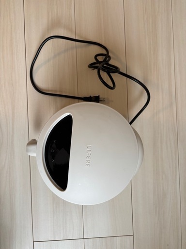 エレコムコンベクションオーブンポット型2Lコンパクト電気フライヤーガラス容器ガラス管カーボンヒーター省電力LiFEREホワイトHAC-AFP01WH