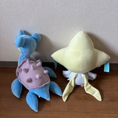 ポケモン　ラプラス　ジラーチ　ぬいぐるみセットの画像