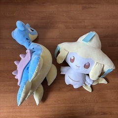 ポケモン　ラプラス　ジラーチ　ぬいぐるみセットの画像