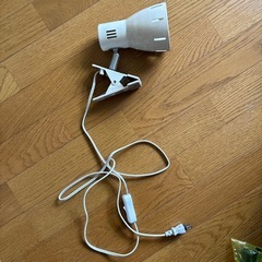 クリップ式ライトの画像