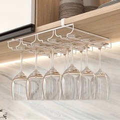ワイングラス用吊り下げラックの画像