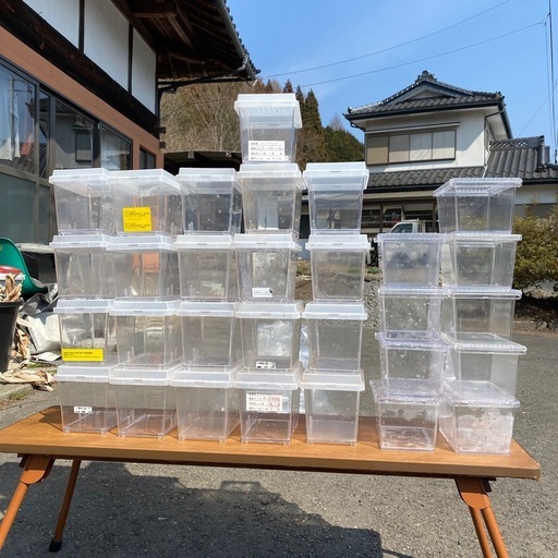飼育ケースまとめ売り
