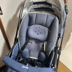 アップリカ　ラクーナビッテクッション　両体面　ベビーカーの画像